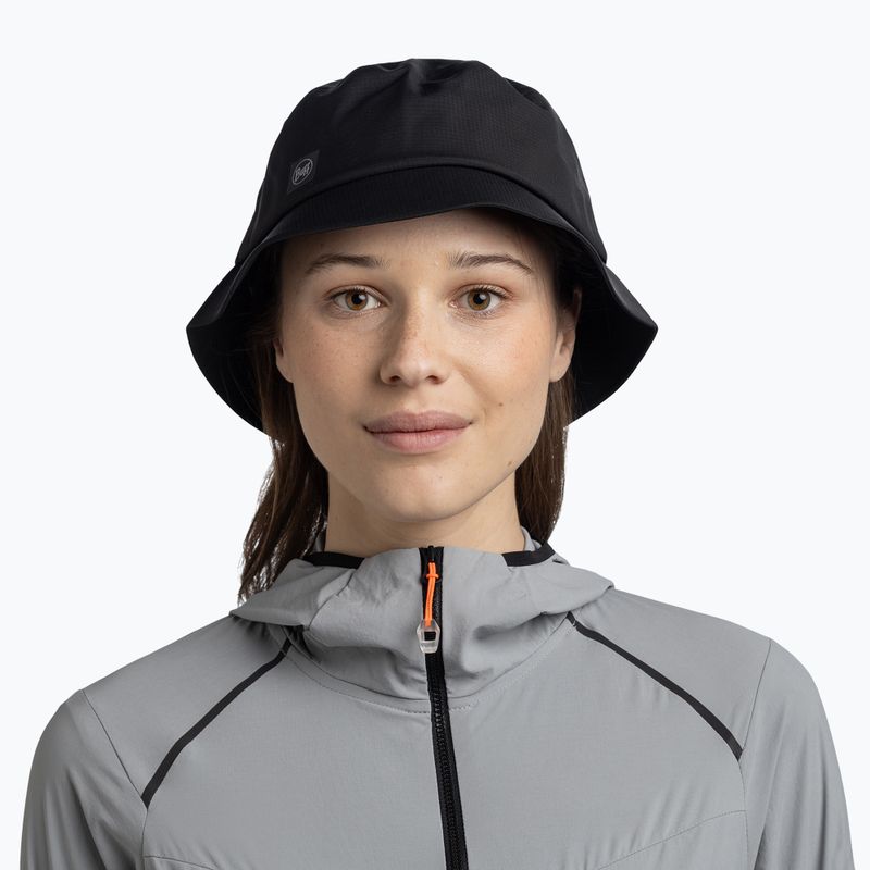 Hat BUFF Rain Bucket solid black 4