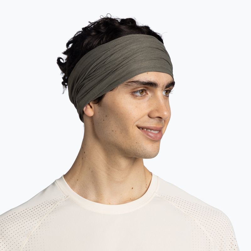 Multifunctional scarf BUFF Coolnet UV Insect Shield Solid solid khaki 4