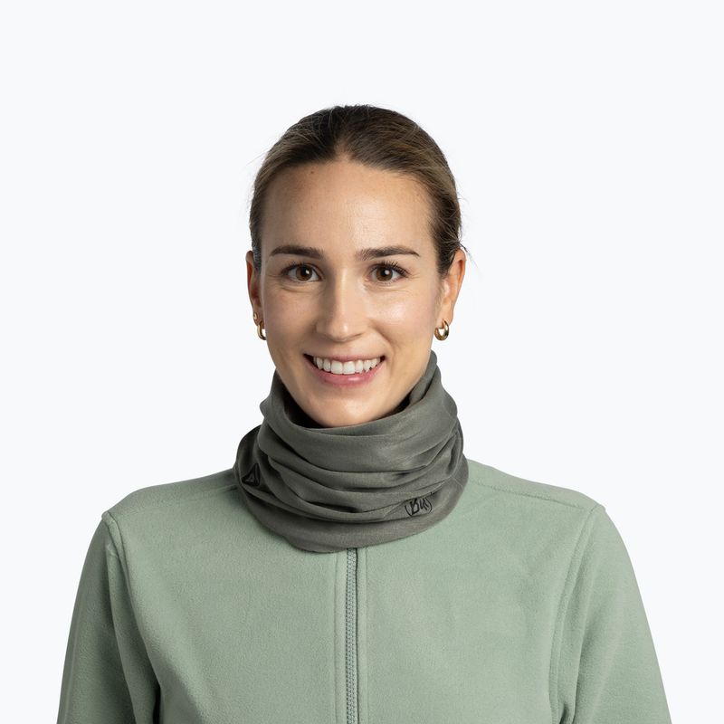 Multifunctional neck gaiter BUFF ThermoNet beetle green 3