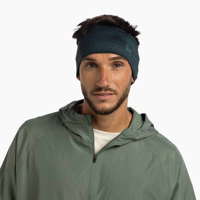 Headband BUFF DryFlx teal 2