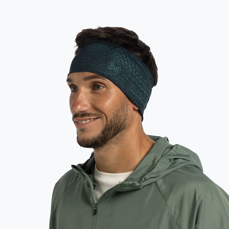 Headband BUFF DryFlx teal 3