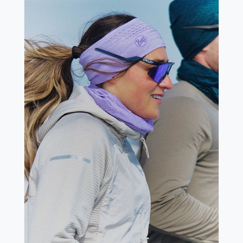 Multifunctional neck gaiter BUFF DryFlx iris 9