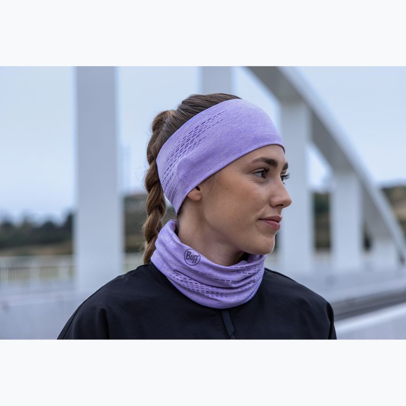 Multifunctional neck gaiter BUFF DryFlx iris 10