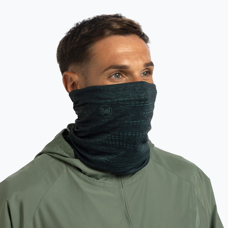 Multifunctional neck gaiter BUFF DryFlx teal 3