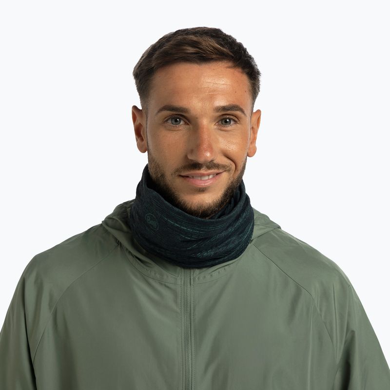 Multifunctional neck gaiter BUFF DryFlx teal 4