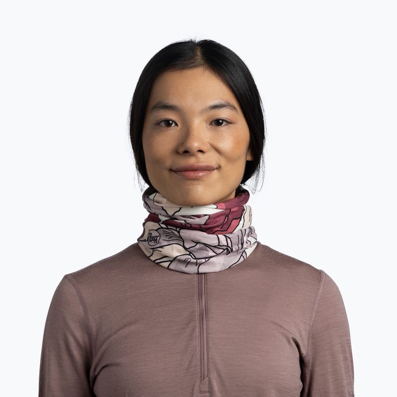 Multifunctional neck gaiter BUFF Original EcoStretch blix cloud 3