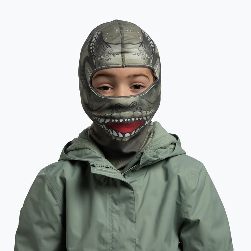 Balaclava BUFF Polar dinochi beetle green 3