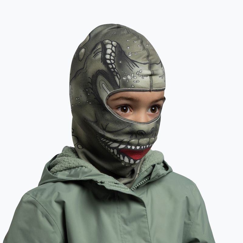 Balaclava BUFF Polar dinochi beetle green 4