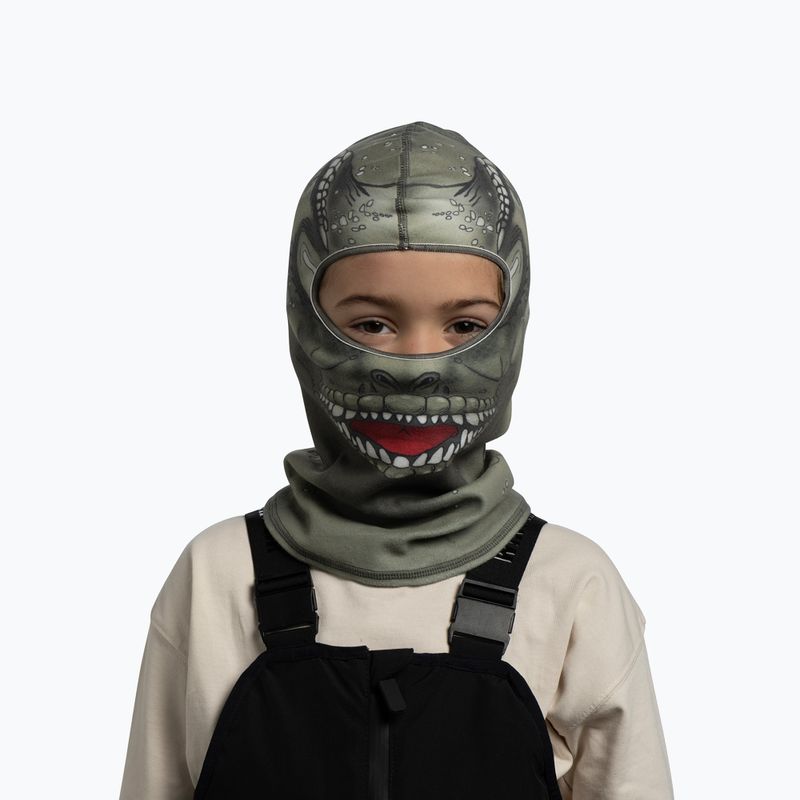 Balaclava BUFF Polar dinochi beetle green 5