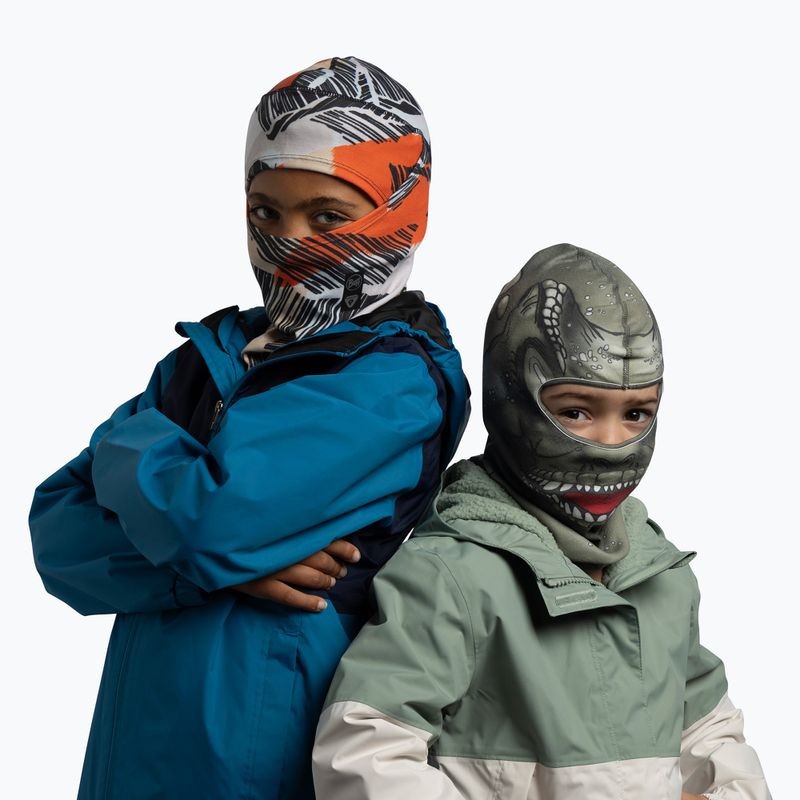 Balaclava BUFF Polar dinochi beetle green 7