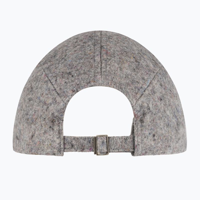 Winter hat Buff Merino Upcycled thier grey heather 2