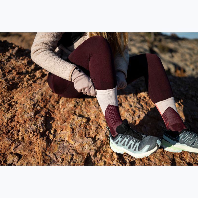 Socks BUFF Midweight Crew wine 9