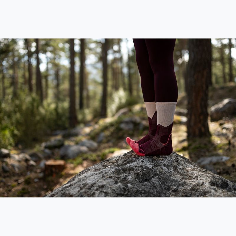 Socks BUFF Midweight Crew wine 10