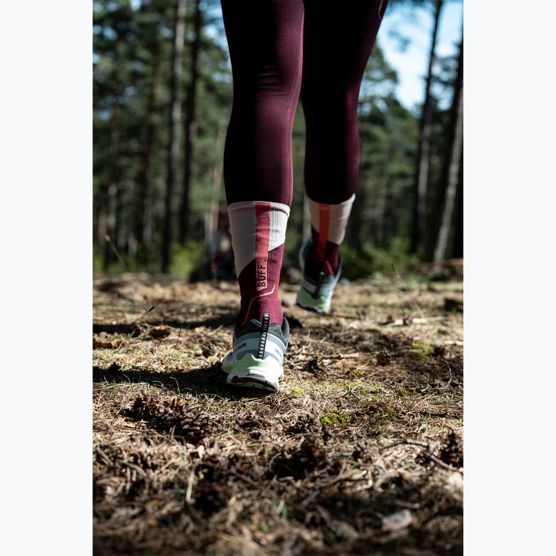 Socks BUFF Midweight Crew wine 11