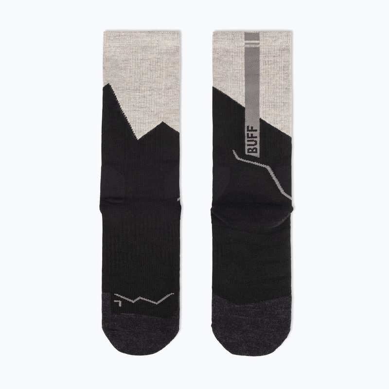Socks BUFF Midweight Crew black 3