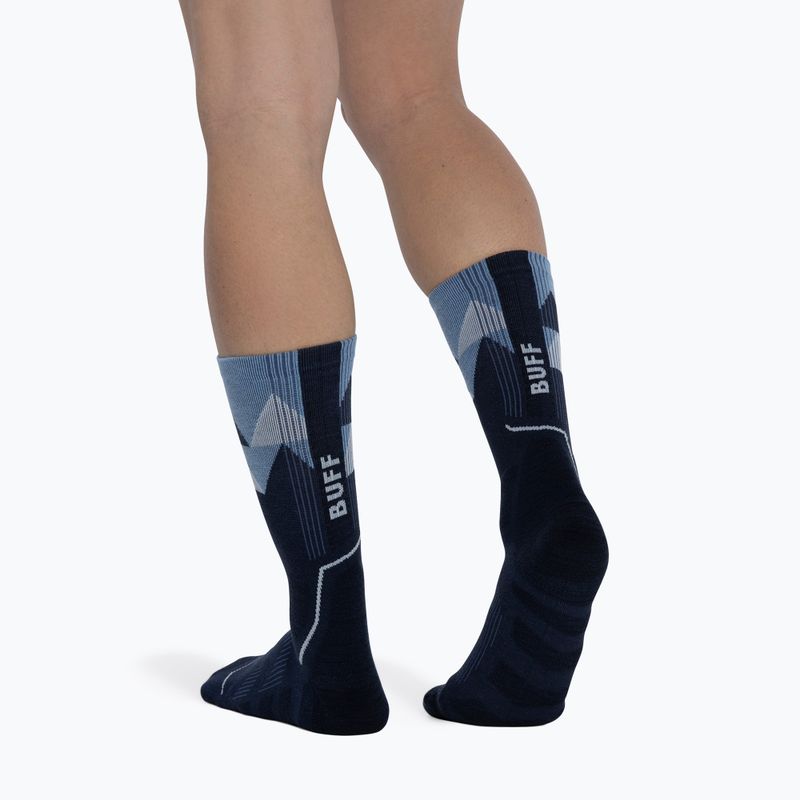 Socks BUFF Thermomet Crew night blue 5