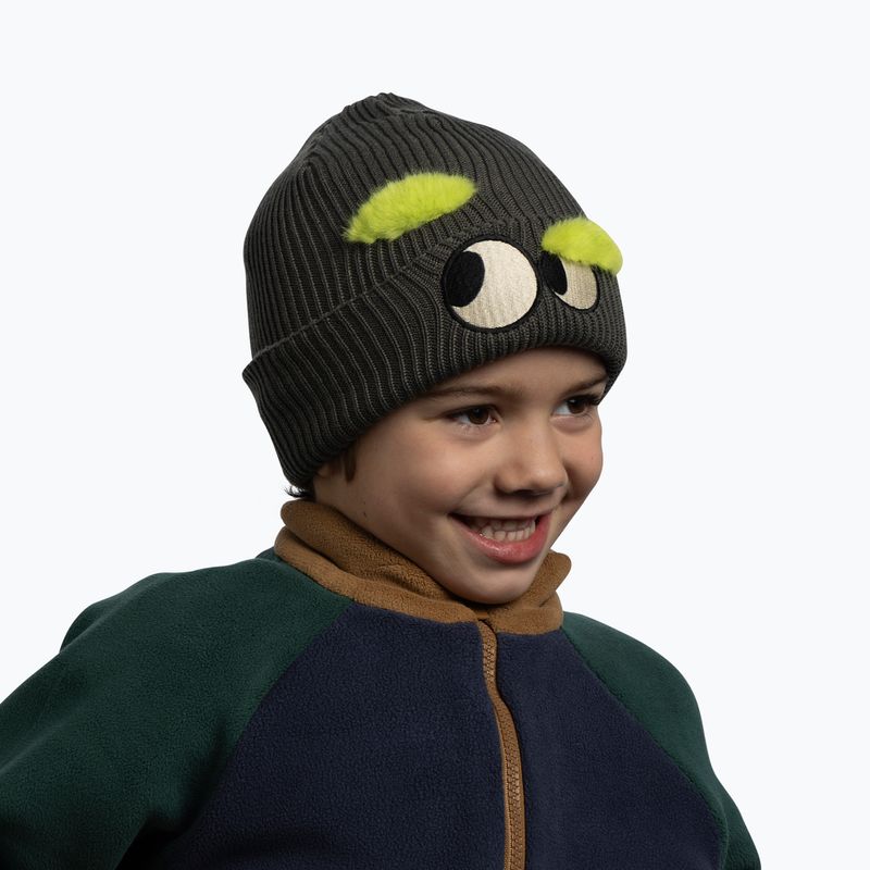 Children's winter hat Buff Knitted Fun green 4