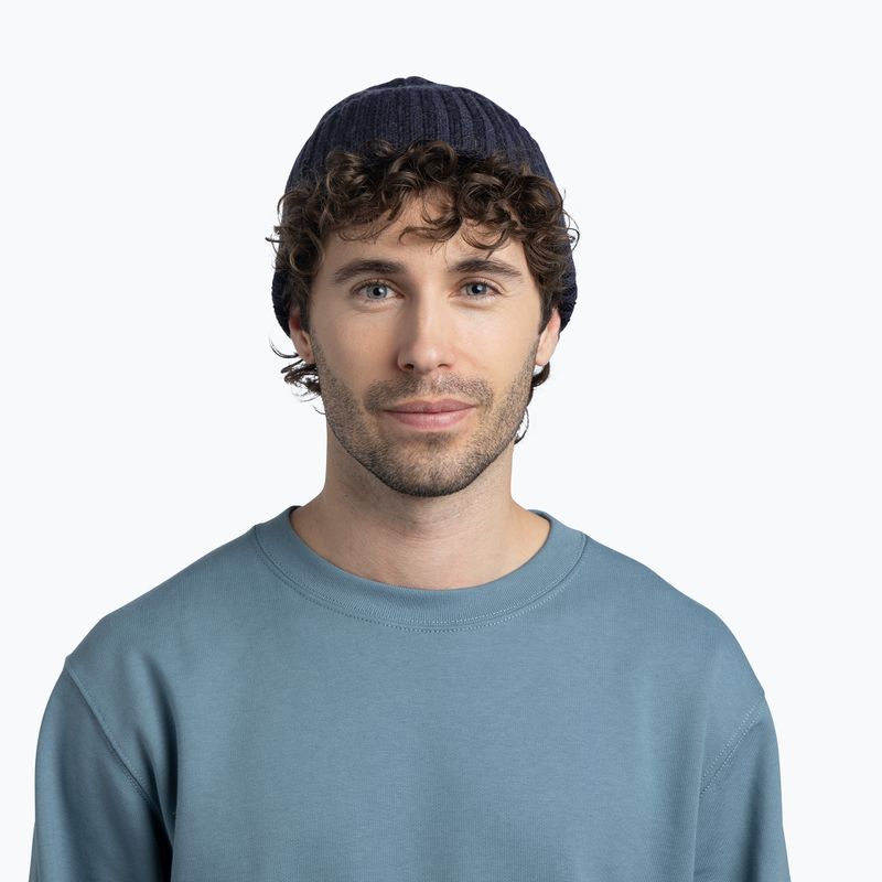 Winter hat Buff Knitted Erviny night blue 3