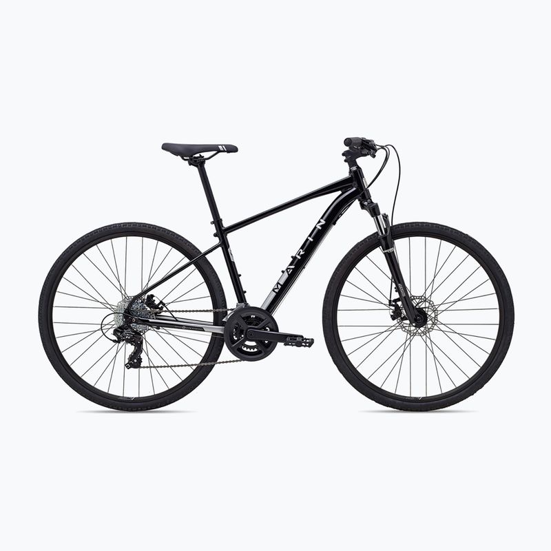 Marin San Rafael DS1 cross bicycle 700C gloss black/silver