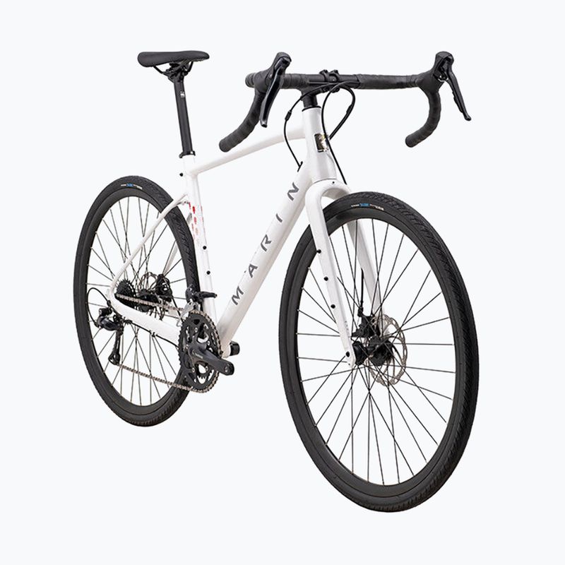 Marin Gestalt 1 700C gloss white/grey gravel bicycle 2