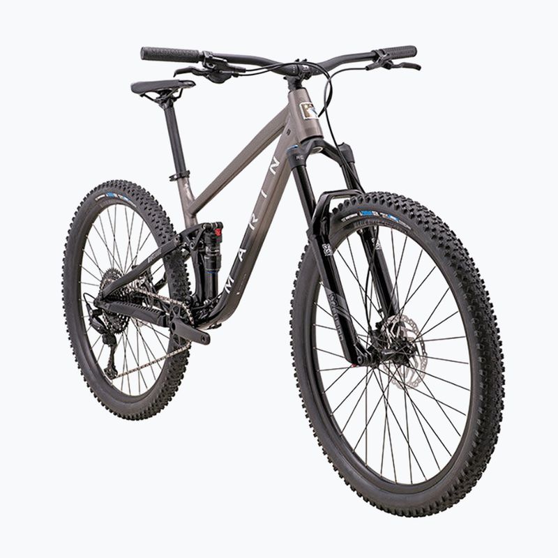 Marin Rift Zone 1 29 2024 gloss charcoal/black/silver mountain bicycle 2