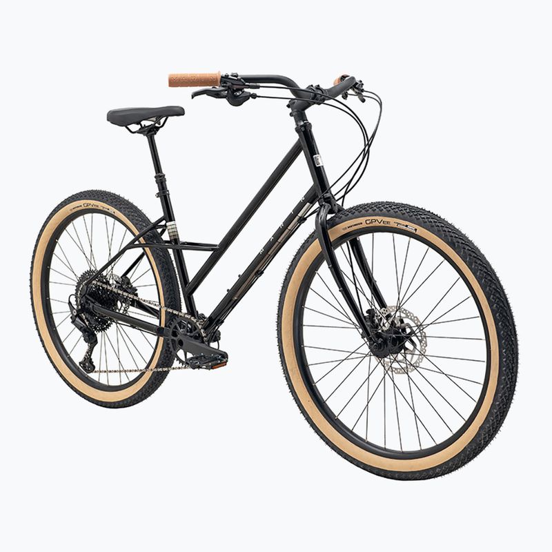 City bicycle Marin Larkspur 2 27.5 gloss black/holograph 2