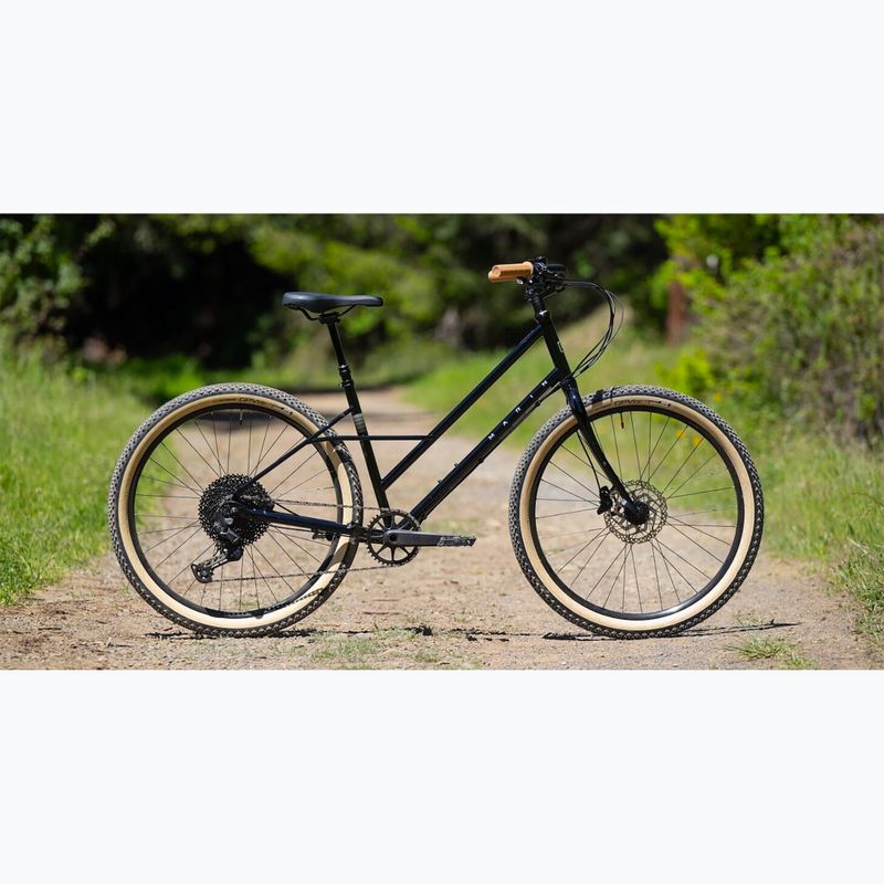City bicycle Marin Larkspur 2 27.5 gloss black/holograph 3