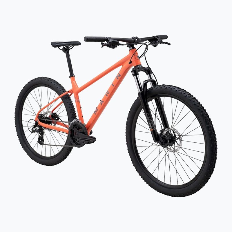 Women's mountain bicycle Marin Wildcat Trail 2 27.5 W gloss coral/gray 2