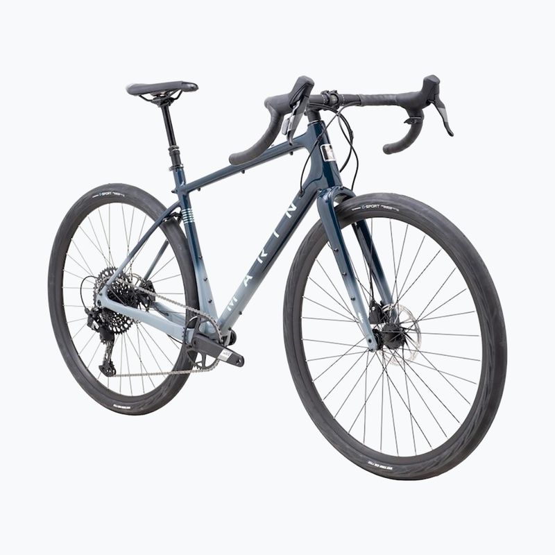 Marin Headlands 2 Apex 700C gloss dark blue/gray/light blue gravel bike 2