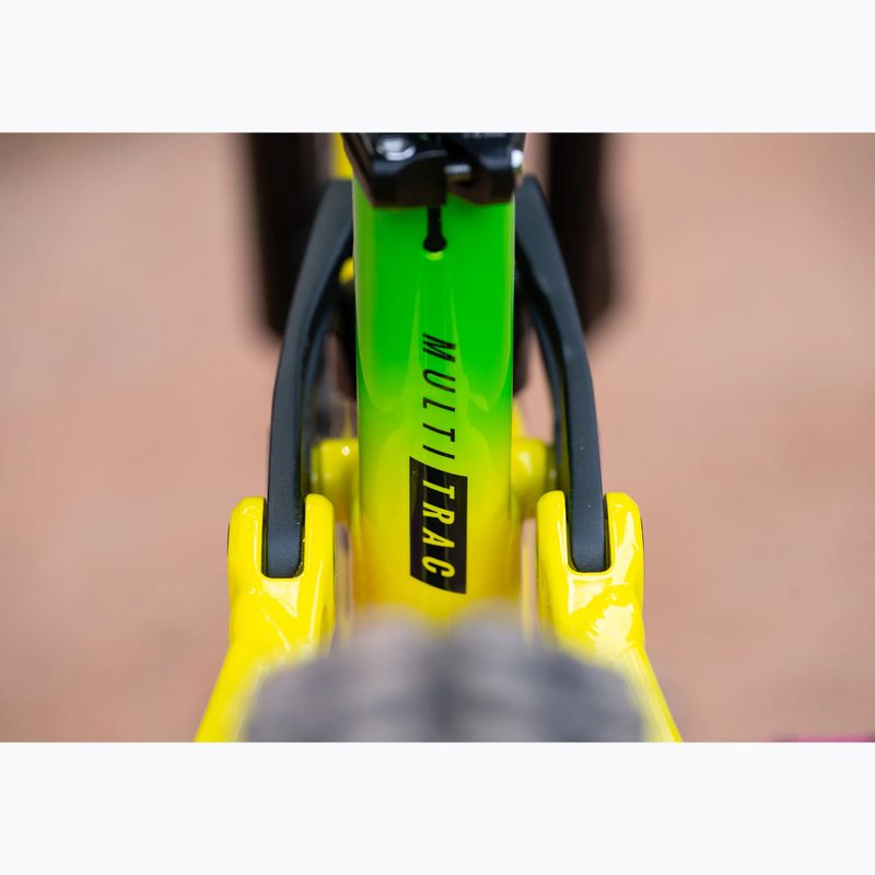 Children's bike Marin Rift Zone Jr 24 green/yellow fade 3