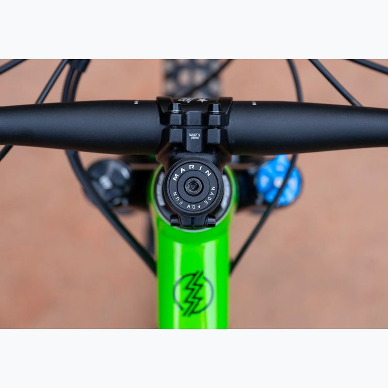 Children's bike Marin Rift Zone Jr 24 green/yellow fade 4