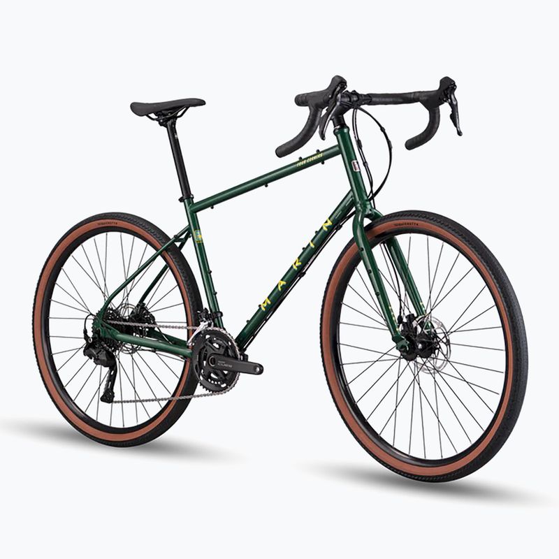 Gravel bike Marin Four Corners 1 Cues PL 650B green 2