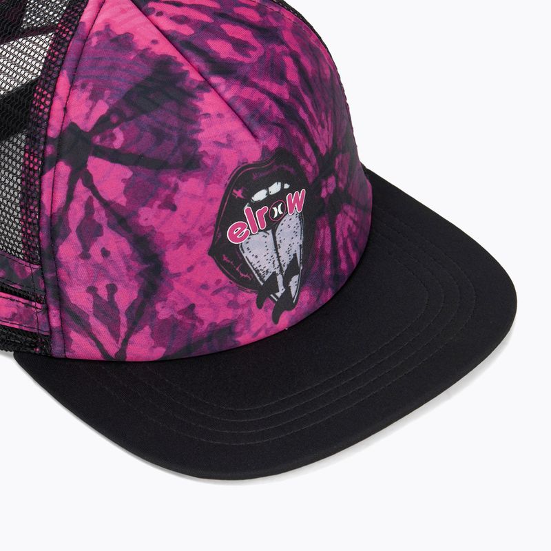 Hurley Elrow Tongue Trucker pink baseball cap 3