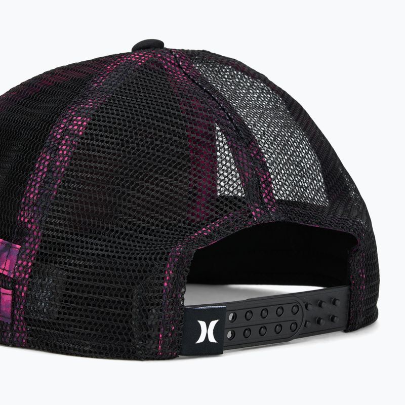 Hurley Elrow Tongue Trucker pink baseball cap 4