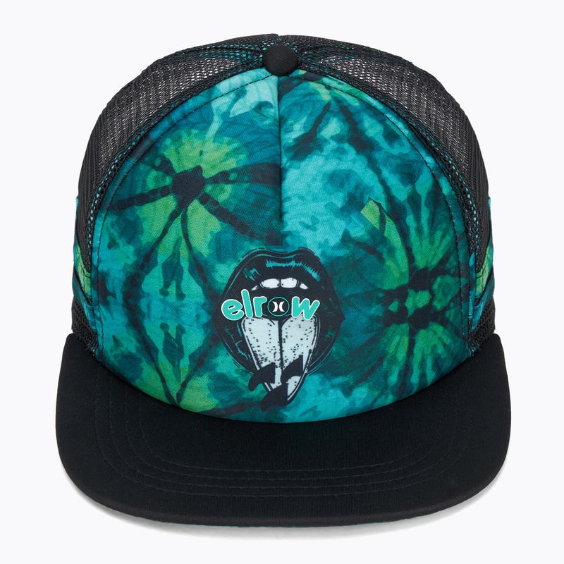 Hurley Elrow Tongue Trucker baseball cap aurora green 2