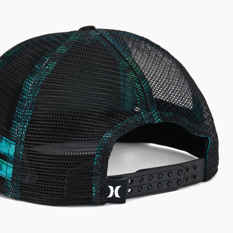 Hurley Elrow Tongue Trucker baseball cap aurora green 4