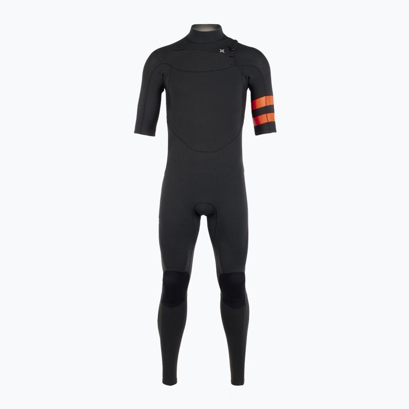 Men's Hurley Plus 2/2 mm Fullsuit black/graphite swimsuit foam 2