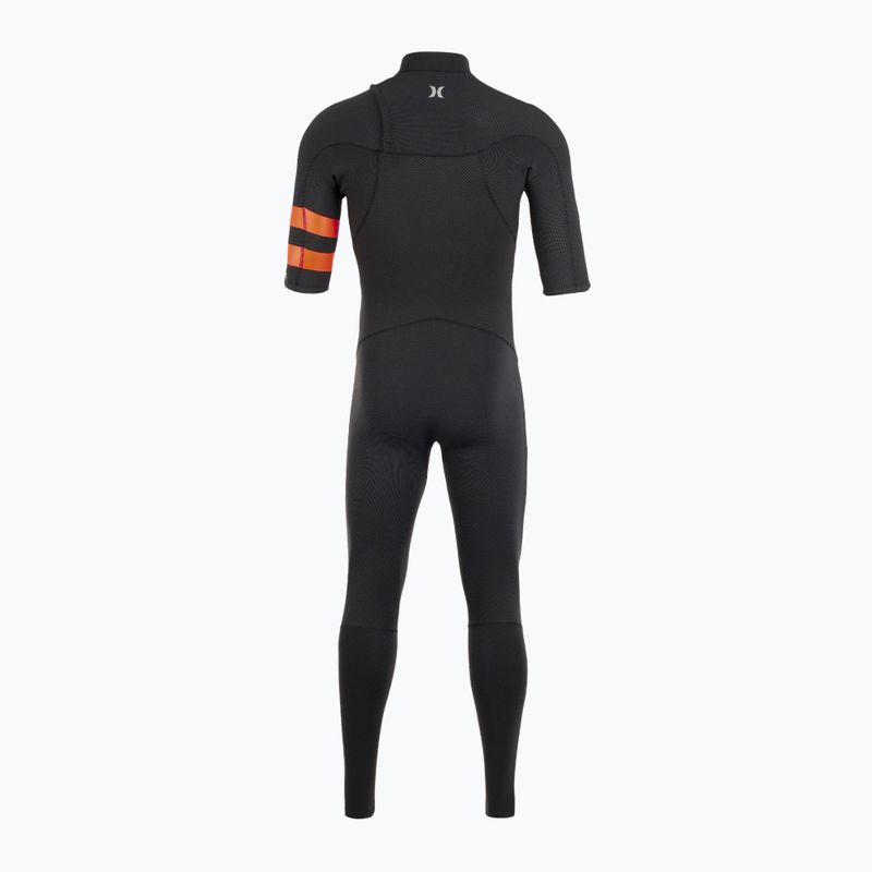 Men's Hurley Plus 2/2 mm Fullsuit black/graphite swimsuit foam 3