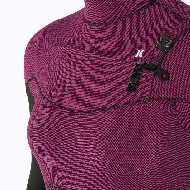 Hurley Plus women's 3/2 mm Fullsuit raspberry swim wetsuit 4