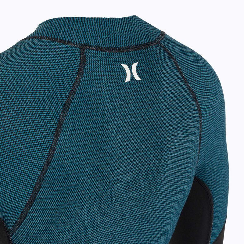Hurley Advant Texture 2/2 mm Springsuit women's wetsuit black/skyblue 3