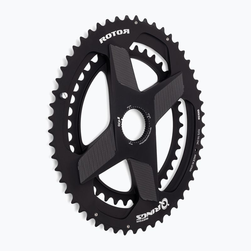 Sprocket Rotor Q Rings Dm Oval Chainring 50/34T black 2