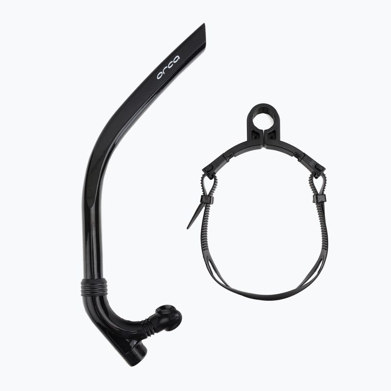 Orca swim face tube black HVBO00