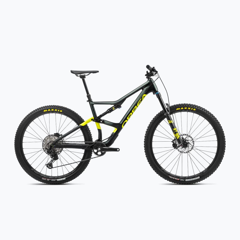 Orbea Occam H10 2023 dark green/lime green mountain bike
