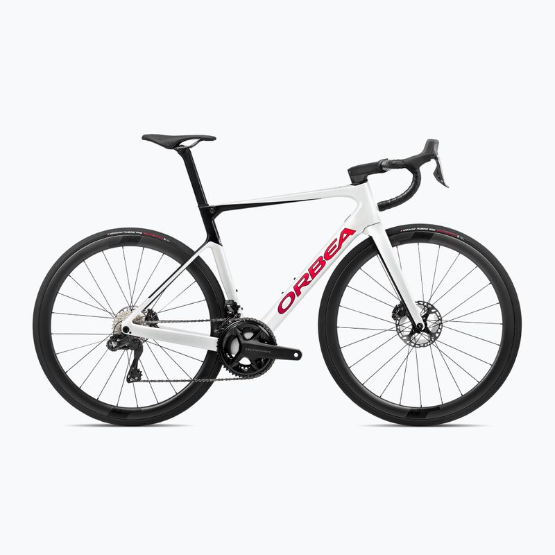Orbea Orca M20i LTD 2023 white chic/black road bike