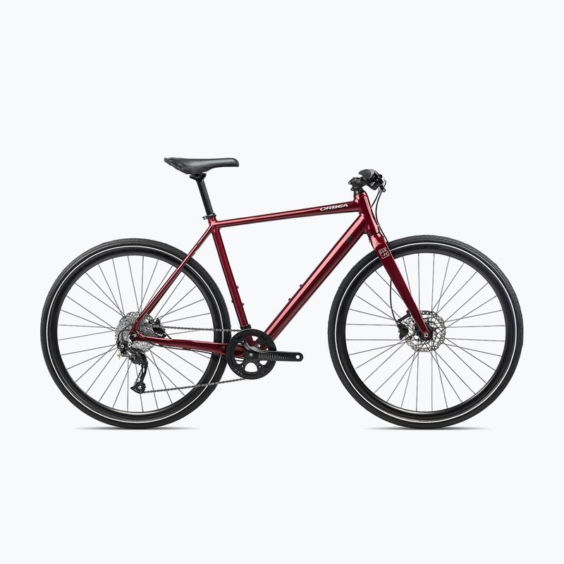 Orbea Carpe 20 2023 metallic dark red city bike