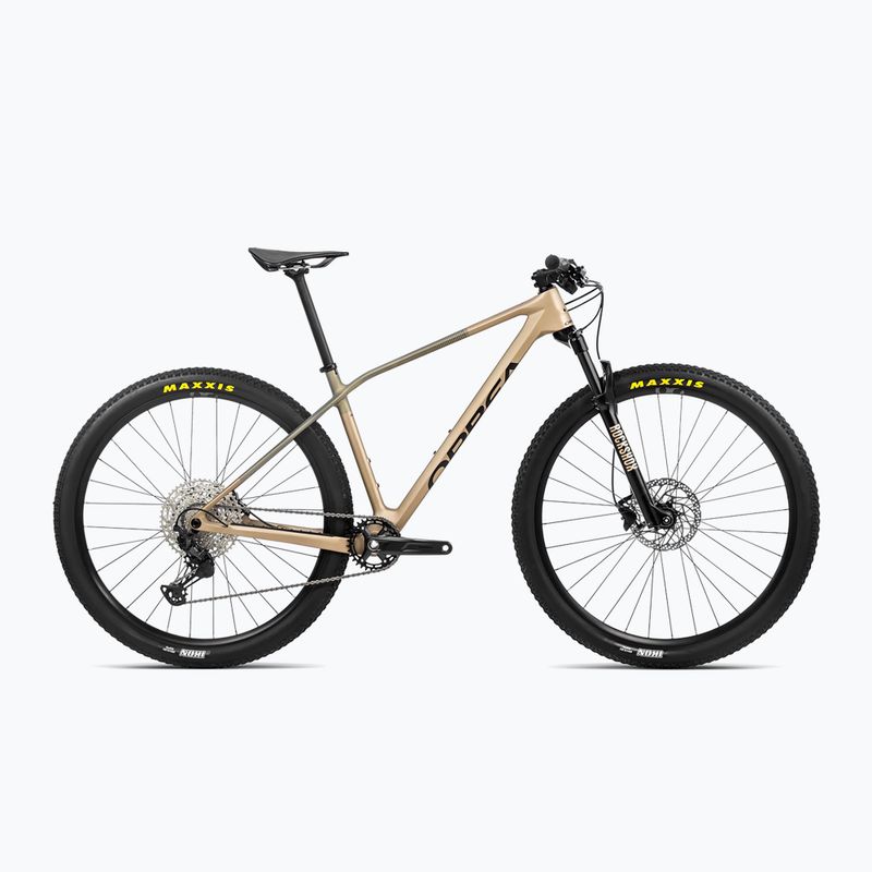 Orbea Alma M50 2023 mountain bike baobab brown/green gold