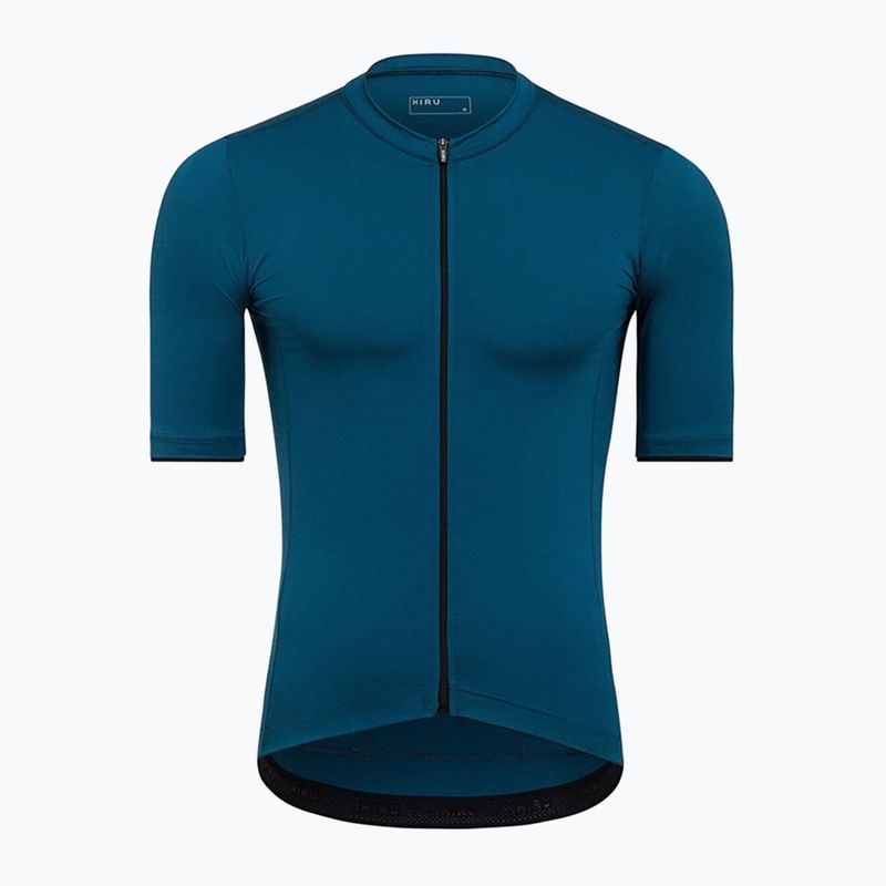 Men's HIRU Core lagoon cycling jersey