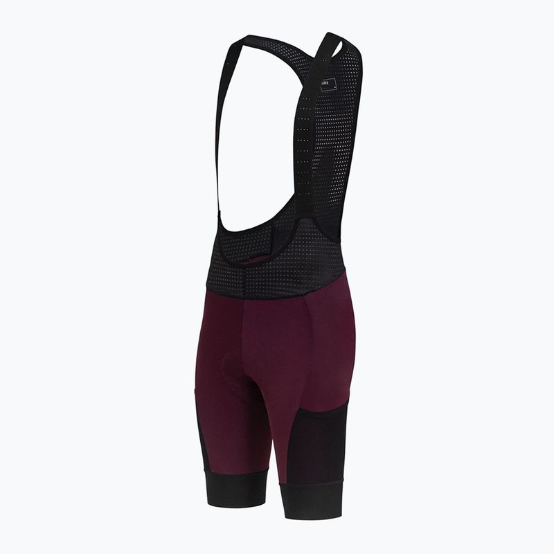 Men's HIRU Advanced Cargo Bibshort garnet cycling shorts 2
