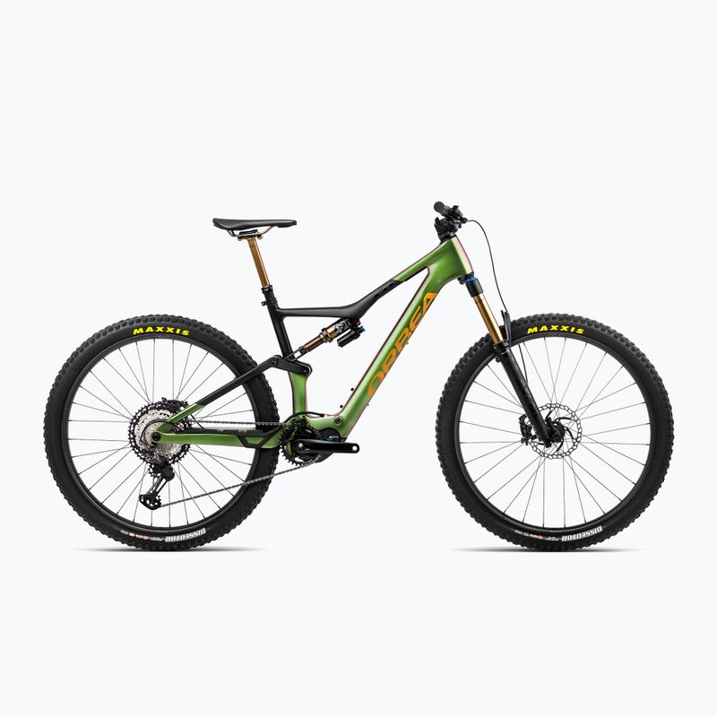 Orbea Rise M-Team 42V 360Wh 2023 chameleon goblin green/black electric bike