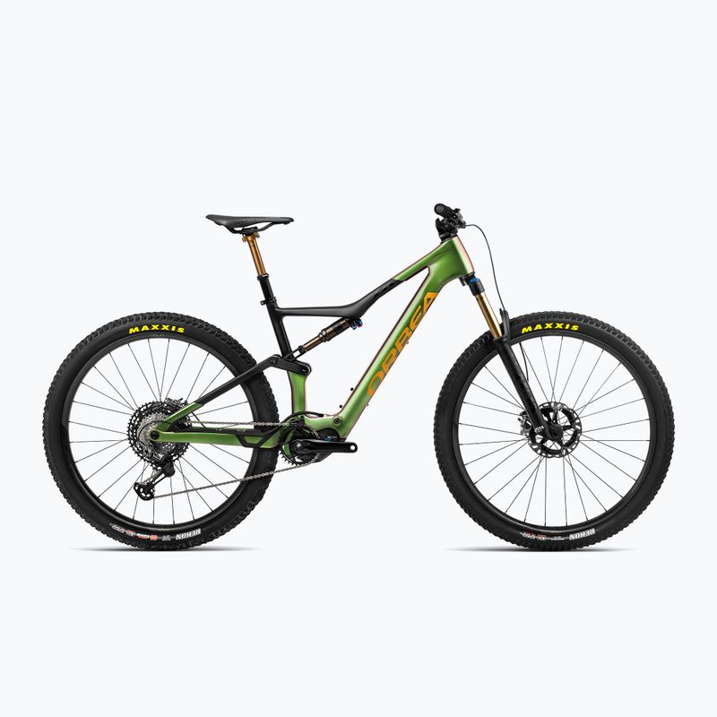 Orbea Rise M-LTD 42V 360Wh 2023 chameleon goblin green/black electric bike